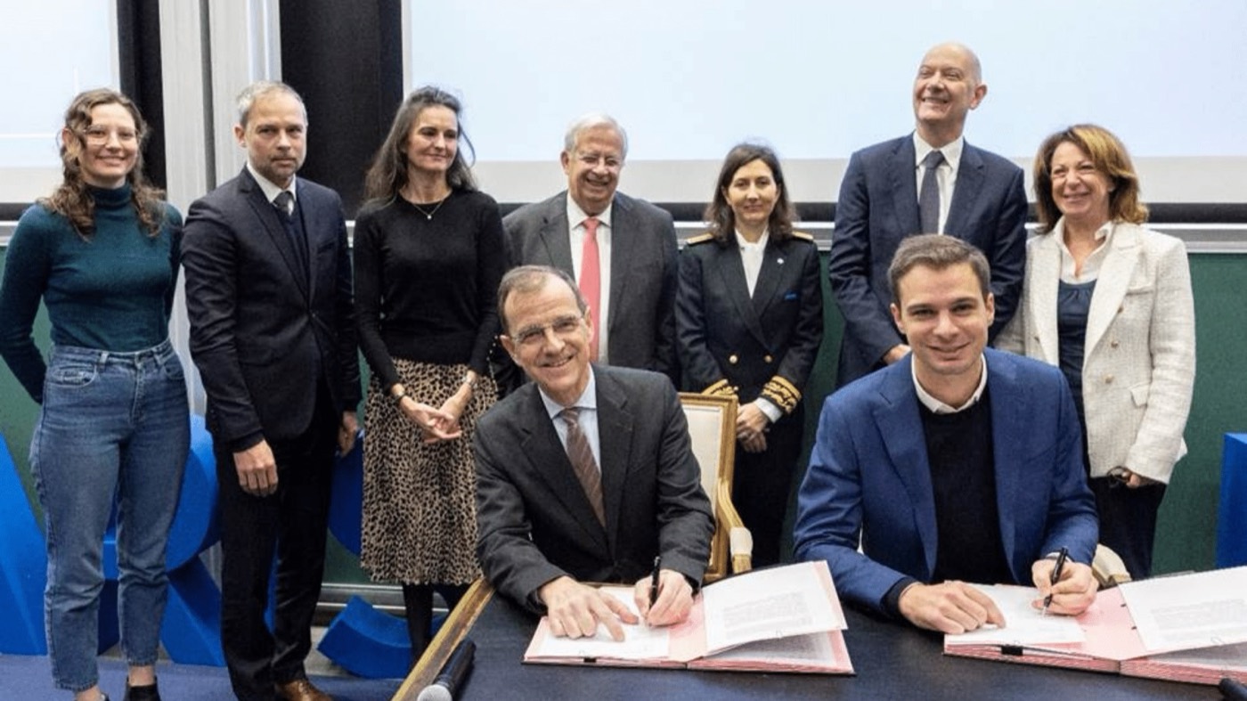 Firma de la alianza entre Albert School y Mines Paris