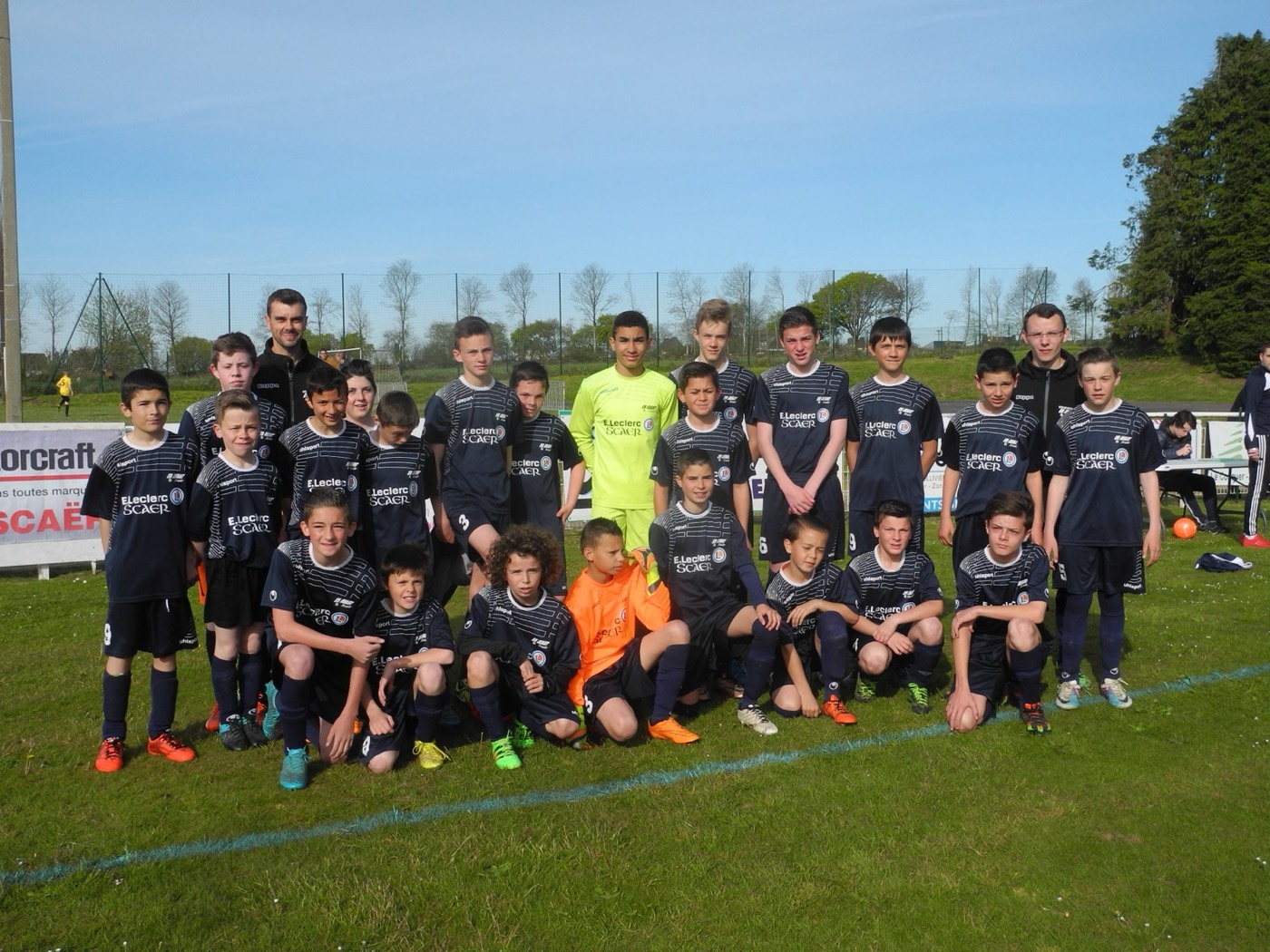 Equipo de fútbol infantil de Vincent